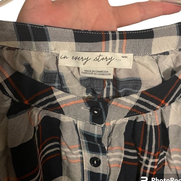 Plaid Blouse - Picture 4 of 5